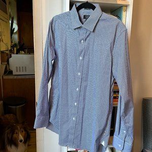 J Crew fine-checked Ludlow shirt, size 16/34